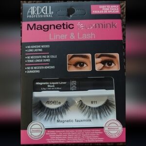 Ardell Magnetic Faux Mink Liner & Lash Kit - Black #811